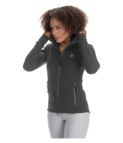 STEEDS Veste polaire à capuche Cat noir Clearance