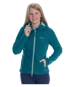STEEDS Veste polaire à capuche Enfant Lida turquoise foncé New