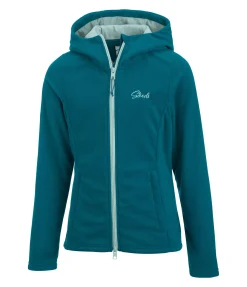 STEEDS Veste polaire à capuche Enfant Lida turquoise foncé New