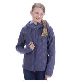 STEEDS Veste polaire à capuche enfant Shanti violet ancien Sale