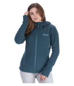 STEEDS Veste polaire à capuche hiver Kiki pétrole Best