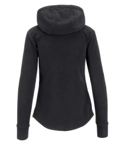 STEEDS Veste polaire à capuche hiver Kiki noir New