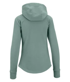 STEEDS Veste polaire à capuche hiver Kiki eucalyptus