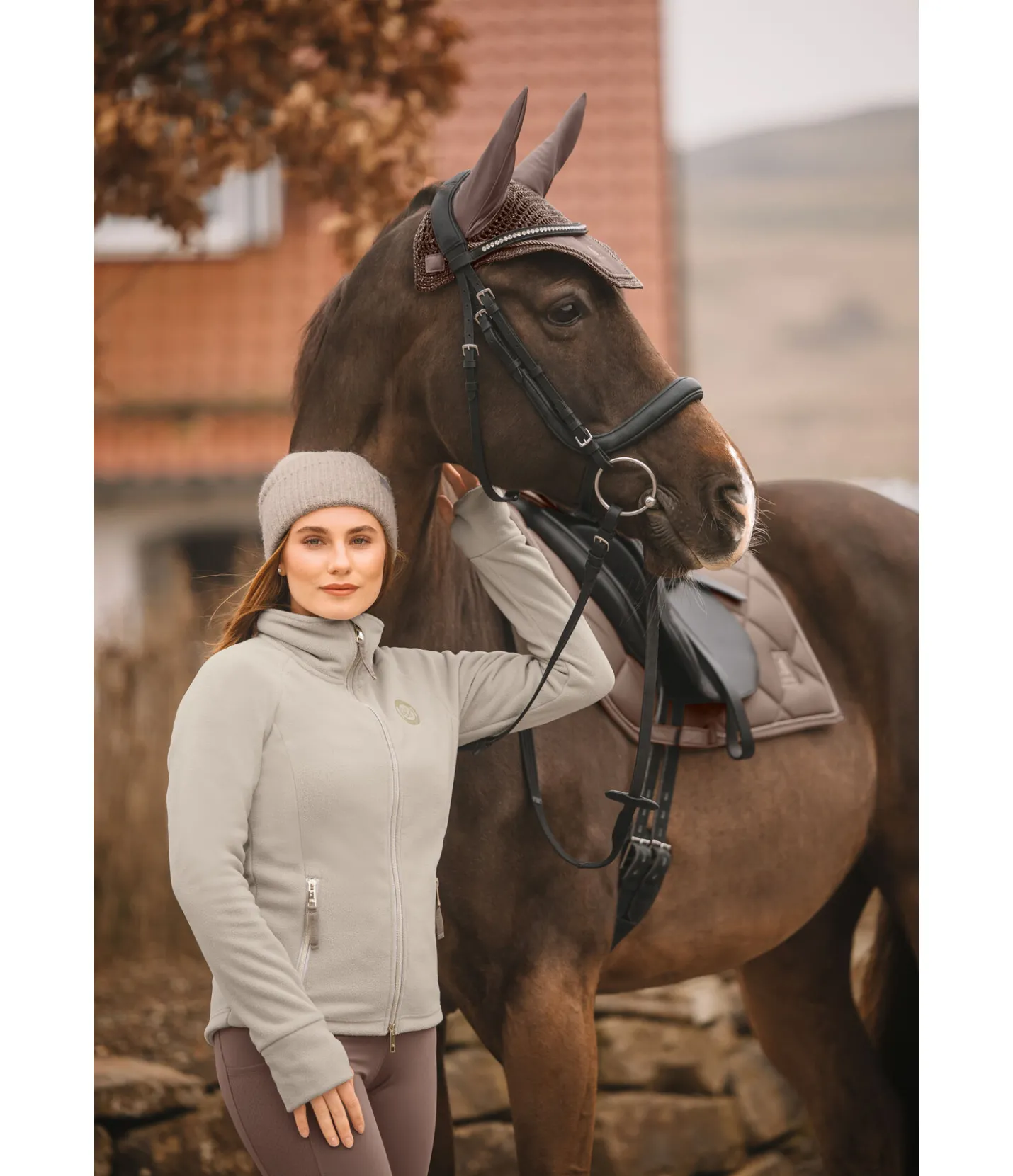 Felix Bühler Veste polaire Laura champagne