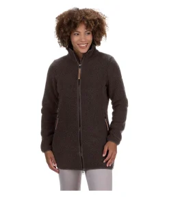 STEEDS Veste polaire douillette Osia II chocolat noir Online
