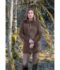 STEEDS Veste polaire douillette Osia II noix Discount