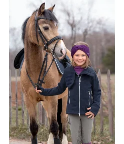 STEEDS Veste polaire enfant Anouke marine Hot