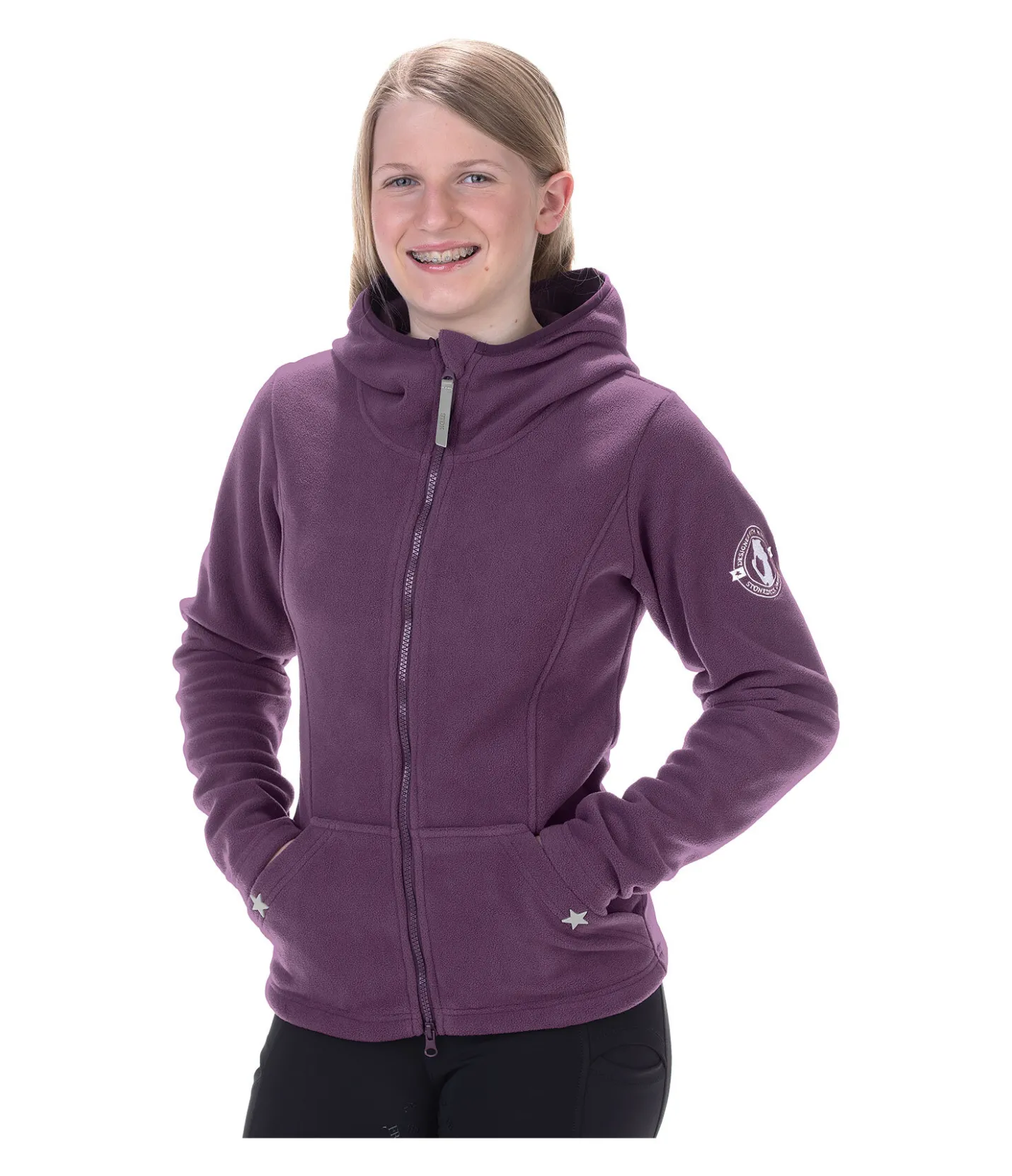 STONEDEEK Veste polaire Enfant Elly châtaigne Hot