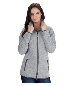 STONEDEEK Veste polaire femme Zola fumée Clearance