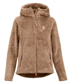 Felix Bühler Veste polaire Teddy avec capuche Lisa latte macchiato Discount