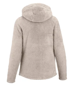 Felix Bühler Veste polaire Teddy avec capuche Lisa champagne