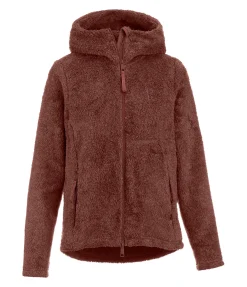 Felix Bühler Veste polaire Teddy avec capuche Lisa cuivre Online