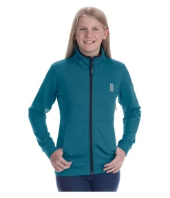 STEEDS Veste Power-Stretch Enfant Jano turquoise foncé Hot
