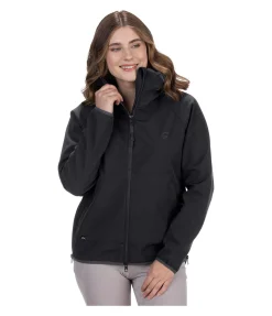 STEEDS Veste softshell à capuche Yola noir Clearance