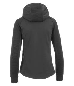Felix Bühler Veste stretch bi-matière à capuche Lene noir Hot
