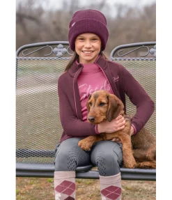 STEEDS Veste stretch Performance enfant Seiko cassis Hot