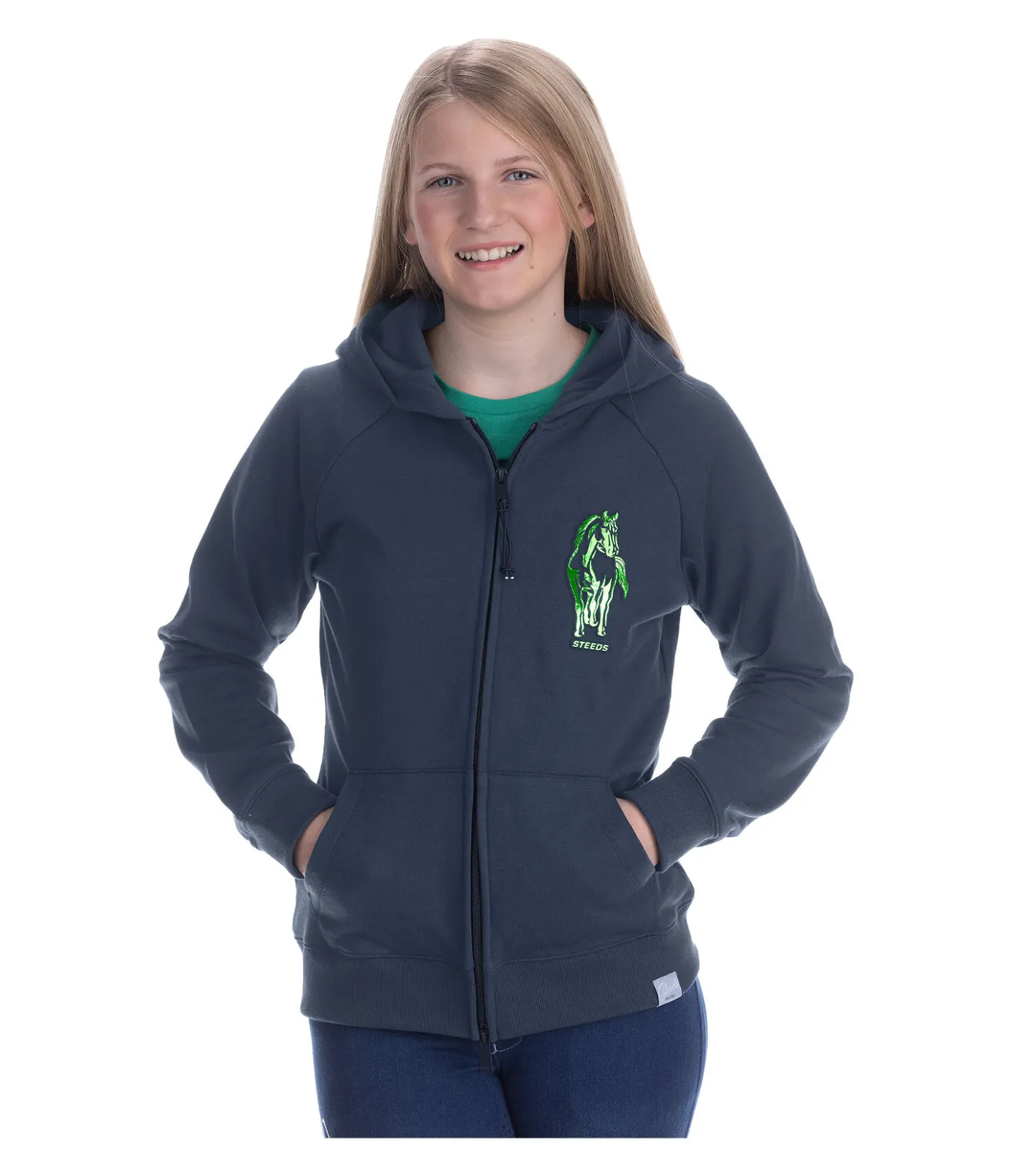 STEEDS Veste sweat à capuche Enfant Jael marine Clearance