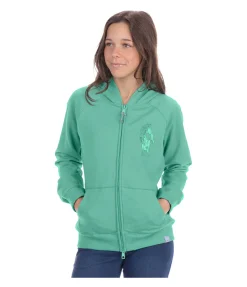 STEEDS Veste sweat à capuche Enfant Jael pomme vert Best