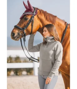 Felix Bühler Veste sweat Maila taupe Online