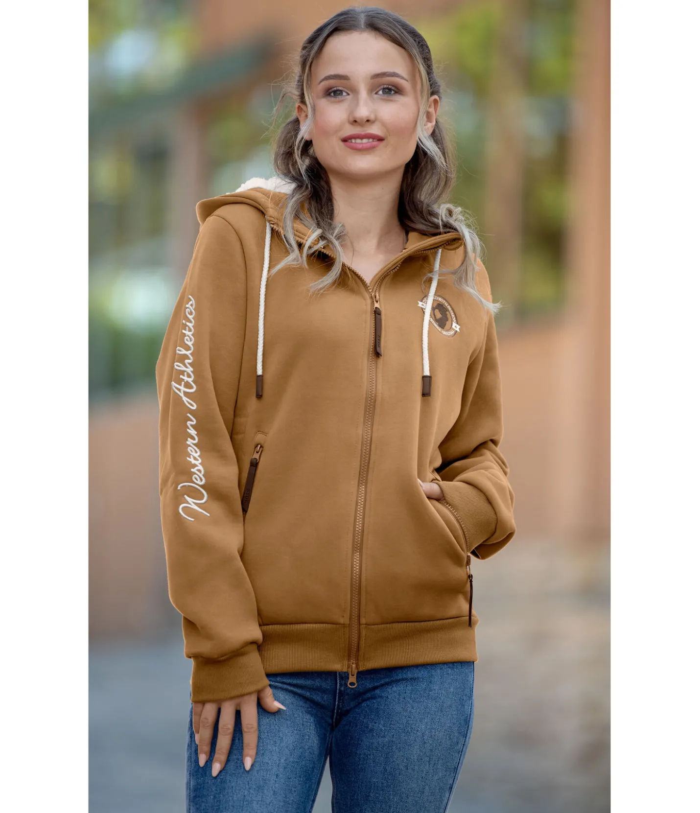 STONEDEEK Veste sweat femme Soyala caramel Online
