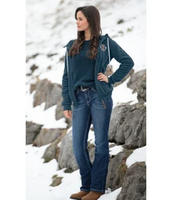 STONEDEEK Veste sweat femme Soyala pétrole Best