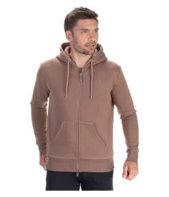 Felix Bühler Veste sweat Homme Wyoming cappuccino Sale