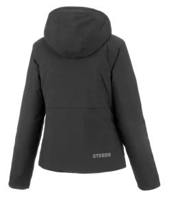 STEEDS Veste technique à capuche Firielle noir Clearance