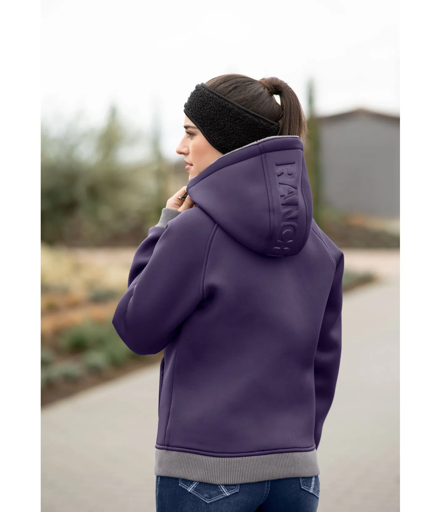 RANCH-X Veste thermique figue