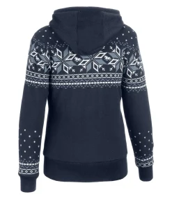 FENGUR Veste tricot Norway Spirit bleu encre Outlet